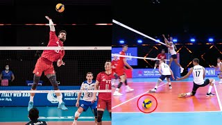 Egor Kliuka in VNL 2021 | Monster Volleyball Spikes