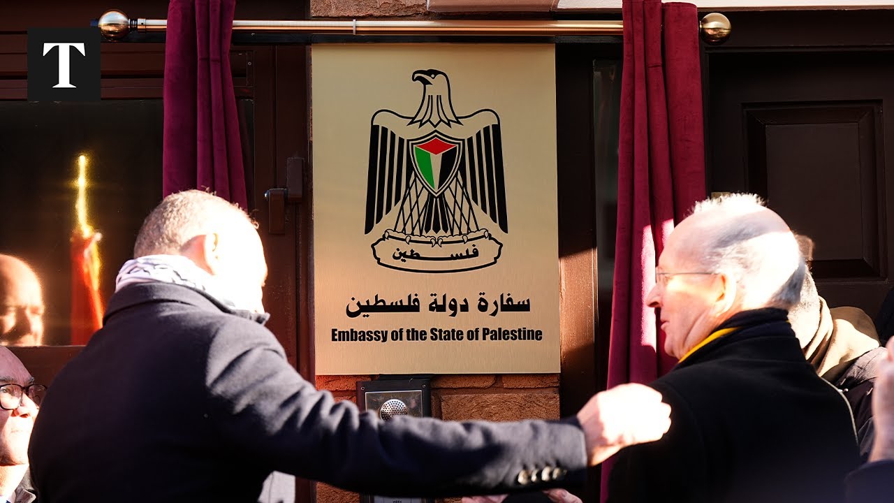 Palestinian Embassy in London Officially Opens