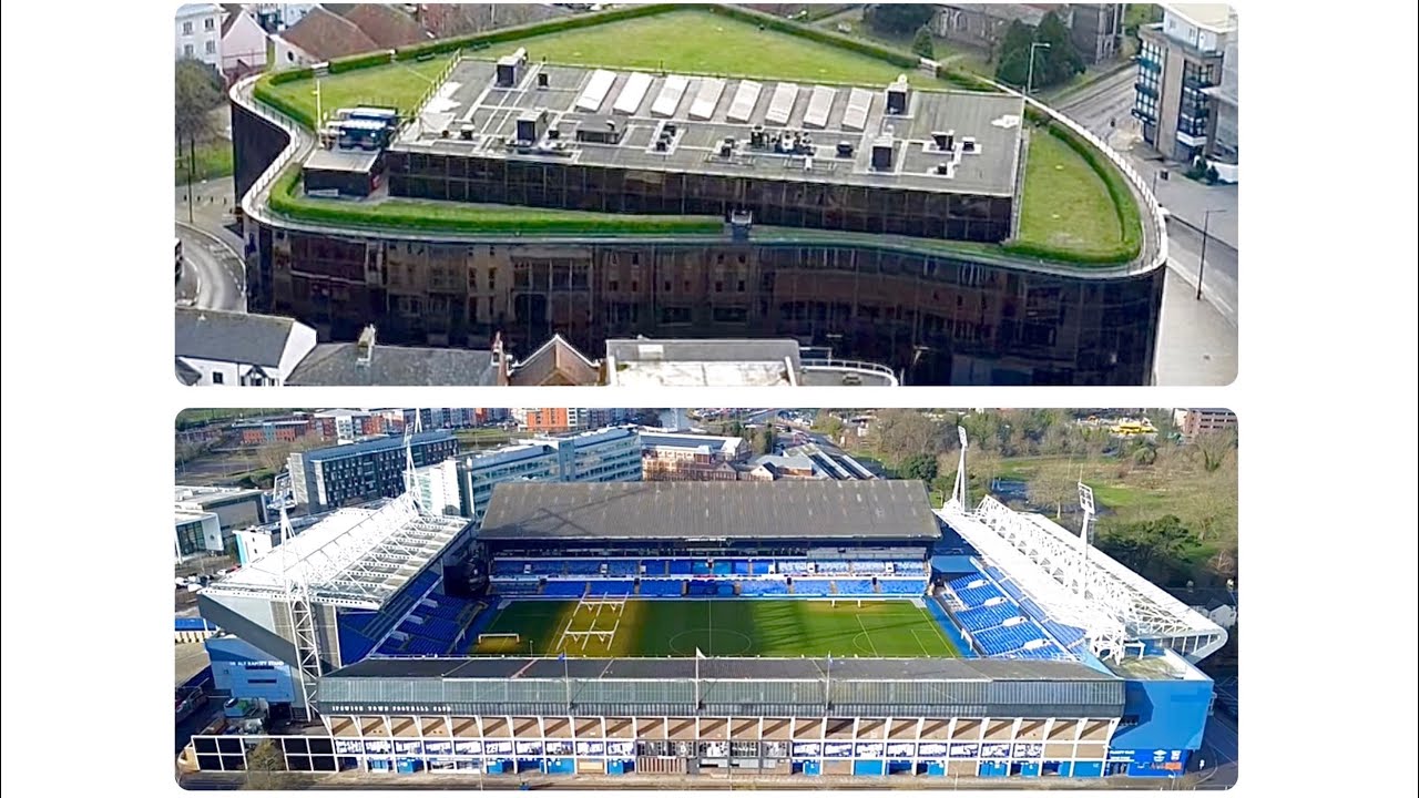 🇬🇧🏴󠁧󠁢󠁥󠁮󠁧󠁿 Ipswich - Portman Road & The Willis Building