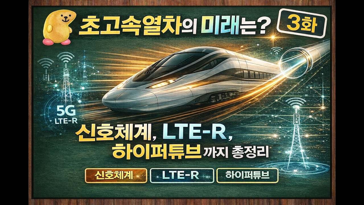 [본격수다 롱테이크] 초고속열차의 미래는? 신호체계·LTE-R·하이퍼튜브까지 총정리 (3편) 썸네일