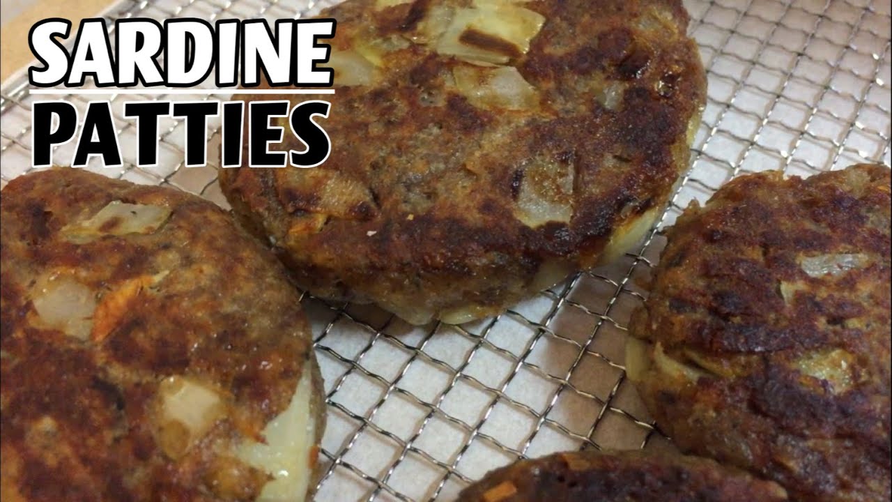 SARDINE PATTIES YUMMY TEH RECIPES YouTube
