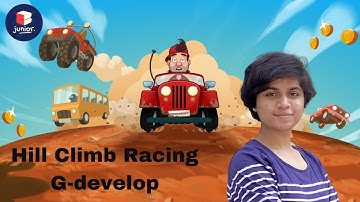 Hill Climb Racing | G-Develop Tutorial | Coding for Kids | Coding Blocks Junior