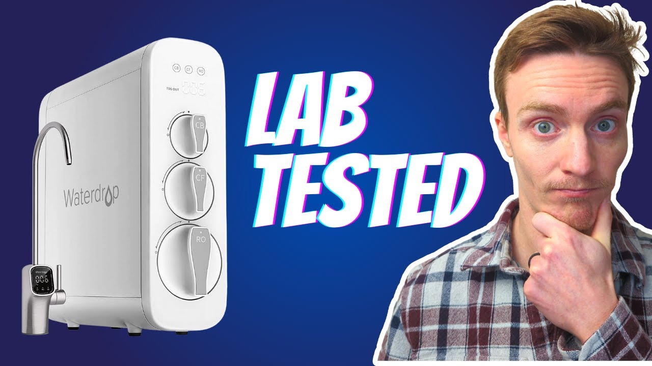 I Lab Tested a Waterdrop G3 P800 Reverse Osmosis System Does it Really  Work? 