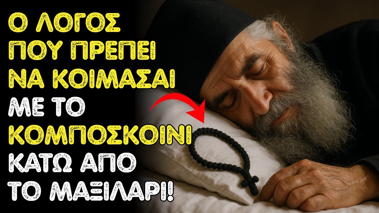 Άγιος Παΐσιος: Αυτό συμβαίνει όταν κοιμάσαι με το κομποσκοίνι στο μαξιλάρι σου!