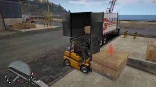 Fivem truck delivery job ( ESX , QBUS)