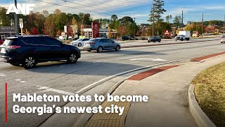 Mableton votes to become Georgia’s newest city Mableton votes to become Georgia’s newest city