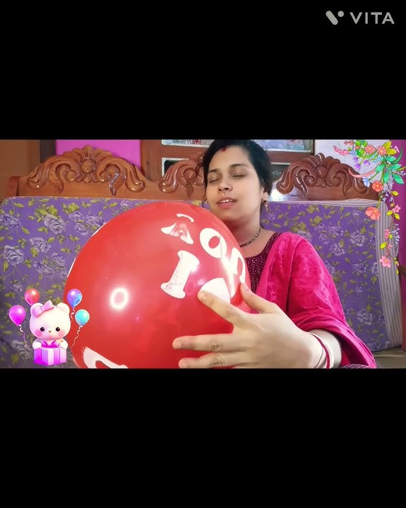 funny balloon pop #nail pop balloon #asmr #popping #funballoons #balloon