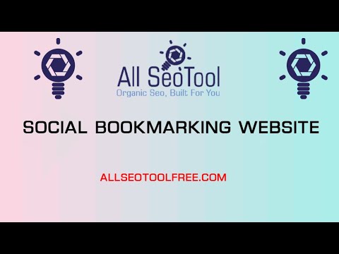 Social Bookmarking Backlinks