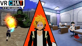 RP MY HERO ACADEMIA ! COMBAT CONTRE DES ROBOTS ! VRCHAT FR