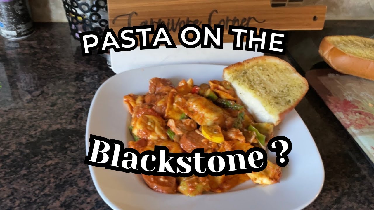 You won't believe how this pasta turned out on the Blackstone YouTube
