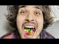 Eating a lot of HORRIBLE Flavored Jelly Beans