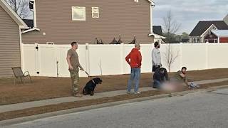 Quick-Thinking Neighbors In Fayetteville Help Save Man From Dog Attack