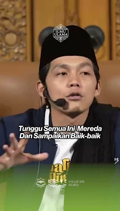 PESAN GUS IQDAM soal Kejadian Demo: Tunggu Ini Mereda dan Sampaikan Baik-baik #gusiqdam