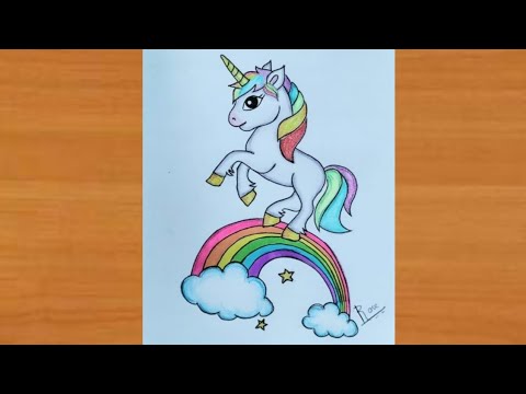 Beautiful Unicorn Pegasus Coloring Pages For Kids - Stock Illustration  [107872827] - PIXTA