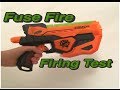 Nerf Zombie Strike Fuse Fire Firing Test