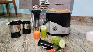 maharaja juicer mixer grinder unboxing & full review