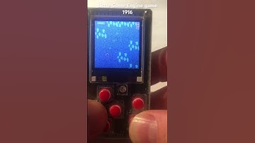 1916 on ESPboy - LGE game #retrogaming #retro #DIY #ESPboy #Arduino #ESP8266 #indiegame