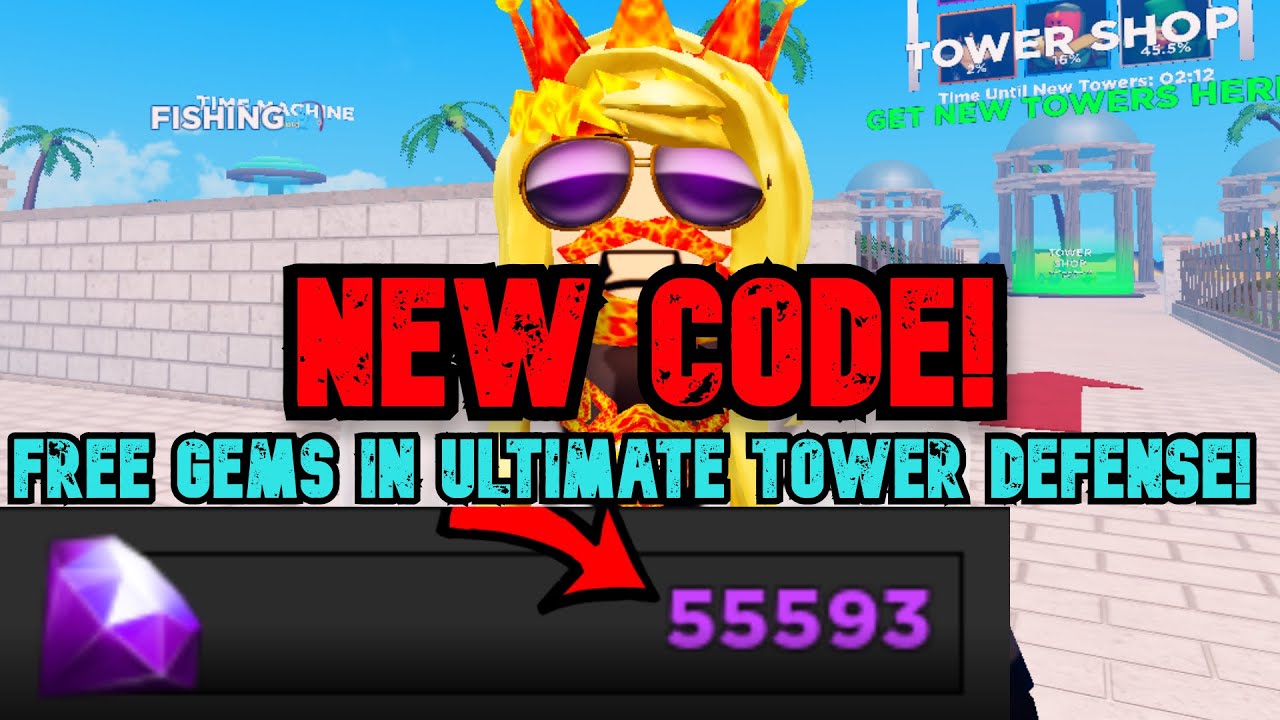 free-gems-new-free-gem-code-in-ultimate-tower-defense-youtube