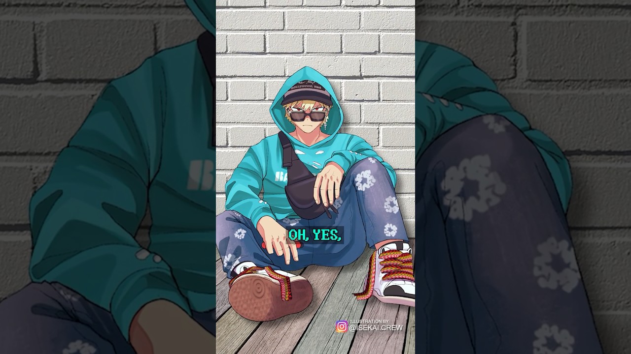 Katsuki Bakugo's Casual Fit Rated and Upgraded #shorts