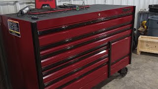 68" Snap on epiq toolbox tour