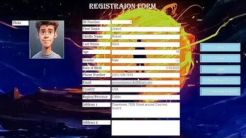 Data Entry Form Using MS ACCESS