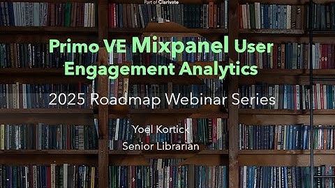 Primo VE Mixpanel User Engagement Analytics (Jan. 15, 2025)