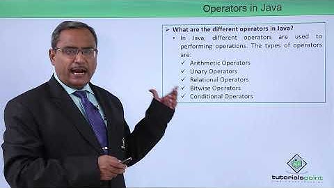 Java Essentials - Operator in java