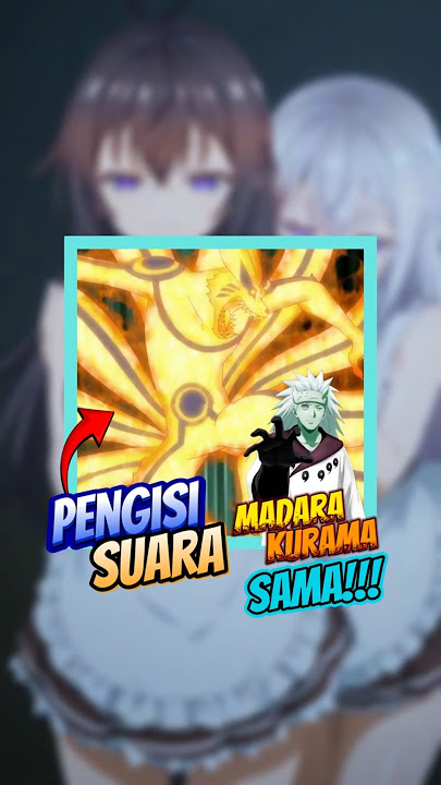 pengisi suara kurama dan madara sama ? #naruto #narutoshippuden #madara #kurama