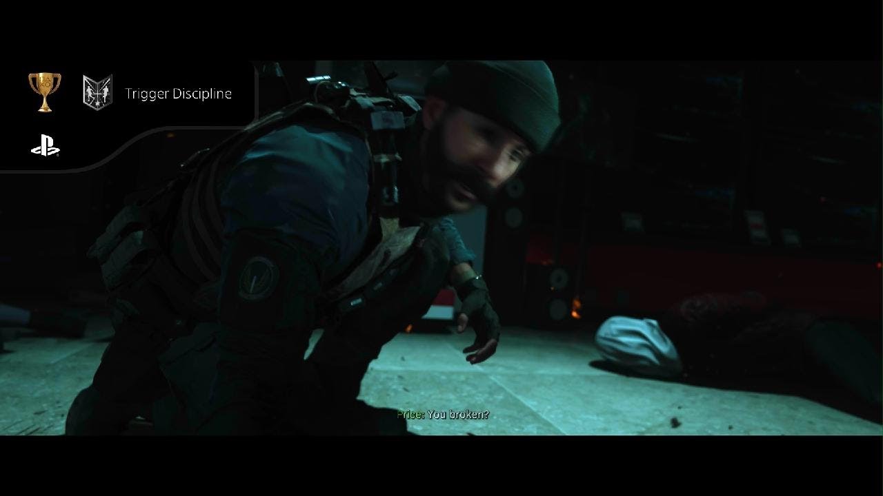 Trigger Discipline Trophy Call of Duty: Modern Warfare
