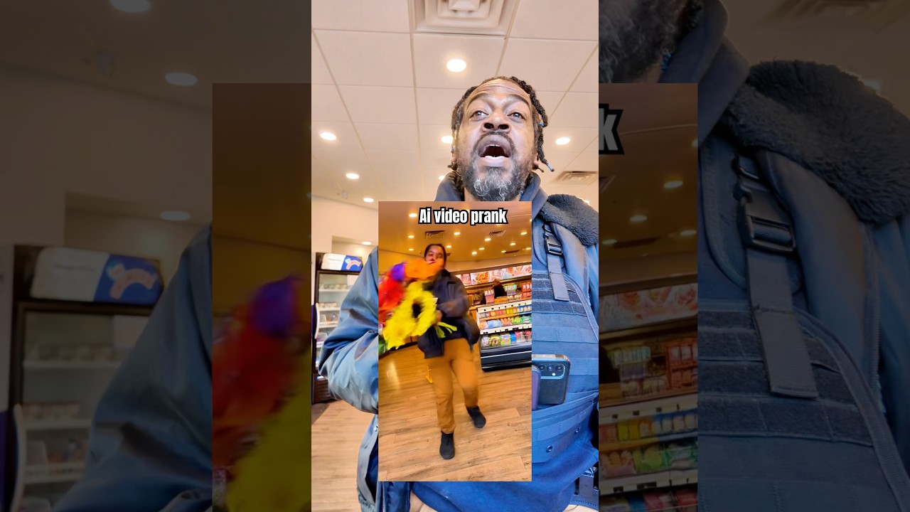 Видеорозыгрыш с ИИ (пошёл не так) 