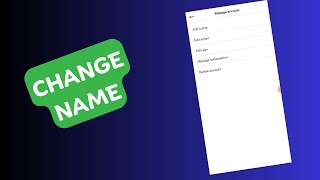 How to change name in match app screenshot 3