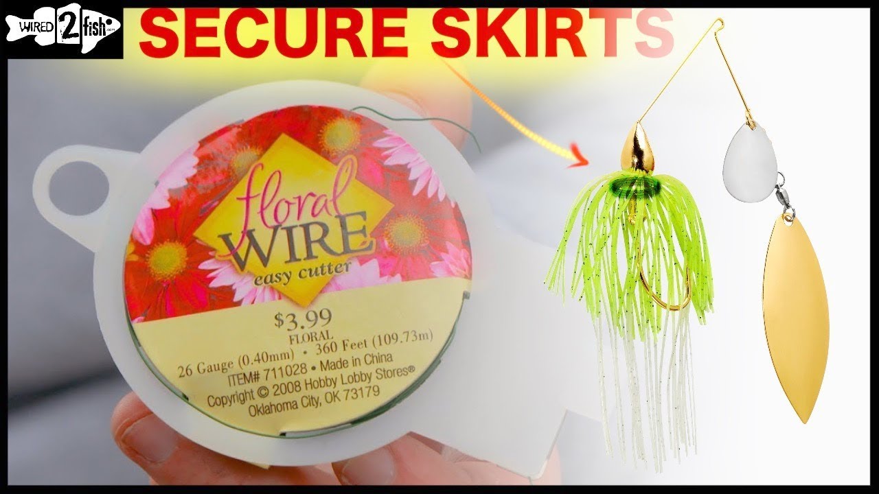 An Easy Tweak to Secure Your Lure Skirts 