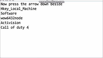 How to find your Codkey For Call of duty 4 pc