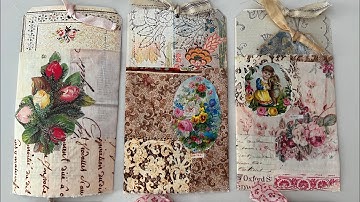 #roxysweeklychallenge 2024 | WEEK 28 | large tags with a fabric pocket