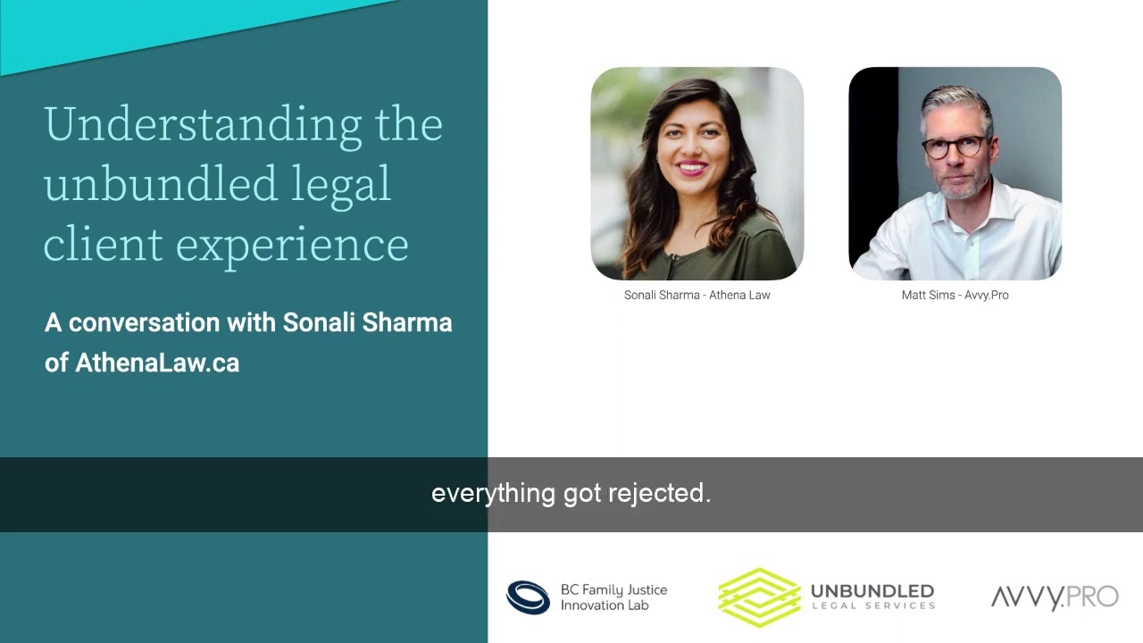 Interview with Sonali Sharma of Athena Law on the ULS BC project
