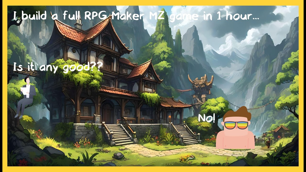 RPG Maker MZ 1 hour start to finish game challenge.. accepted! - YouTube