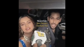 The way baseer root for farhana onyl😭❤️#farhanabhatt #baseerali #trending #shorts #bahana #biggboss