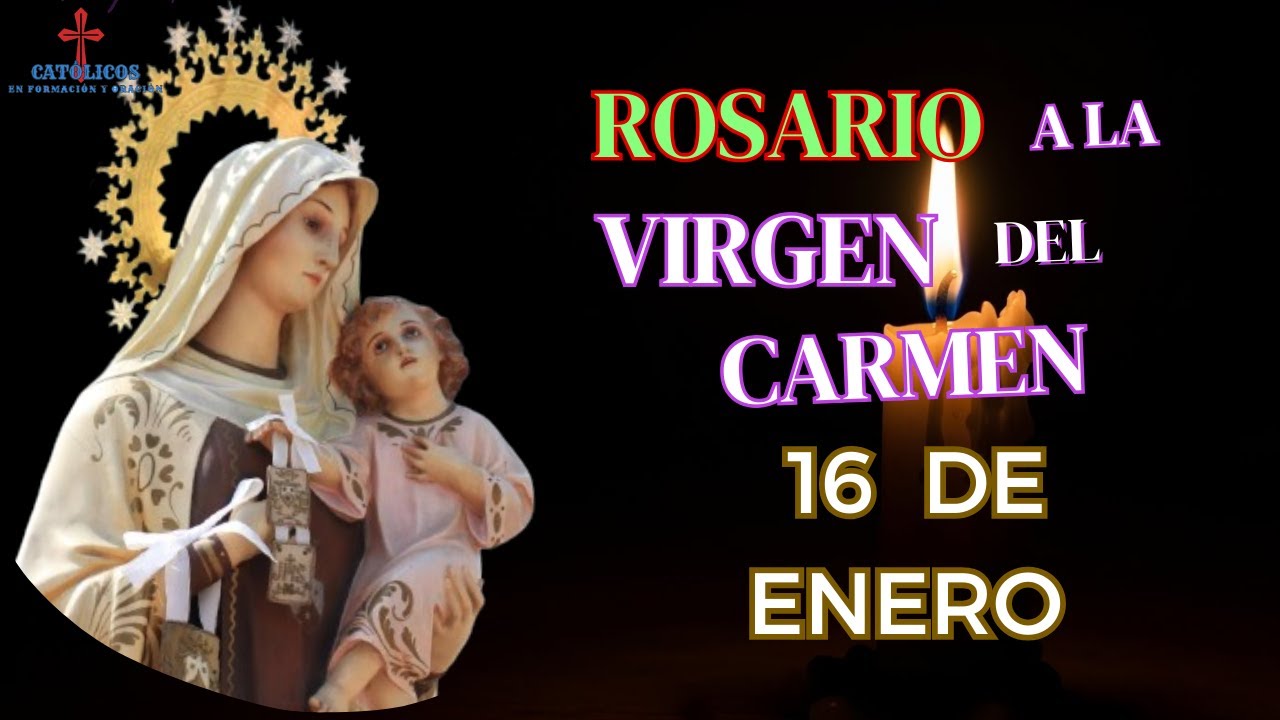 🛡️ ¡PROTECCIÓN TOTAL! Rosario a la VIRGEN DEL CARMEN: Bajo su Manto nada te pasará 🙏✨