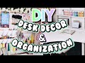 DIY DESK DECOR & ORGANIZATION IDEAS! | BLOOM DAILY PLANNERS REVIEW! DIY DESK DECOR & ORGANIZATION IDEAS! | BLOOM DAILY PLANNERS REVIEW!