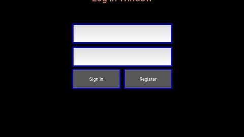 Create user login and register windows using pythons kivy framework