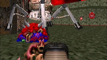 Doom level E3M8, Dis: Finish