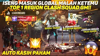 ISENG MASUK GLOBAL MALAH KETEMU TOP 1 REGION CS GRANDMASTER!! AUTO KASIH PAHAM