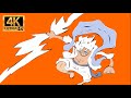 Luffy gear 5 in 4k anime  fan animation  chapter 1044  one piece luffygear5 joyboy