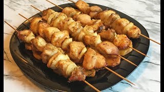 Вкуснейшие Куриные Шашлычки в Духовке (Быстро и Просто) / Chicken Skewers in the Oven