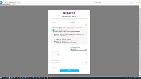 Orbi 4GX Router with Satellite - Windows 10 Setup
