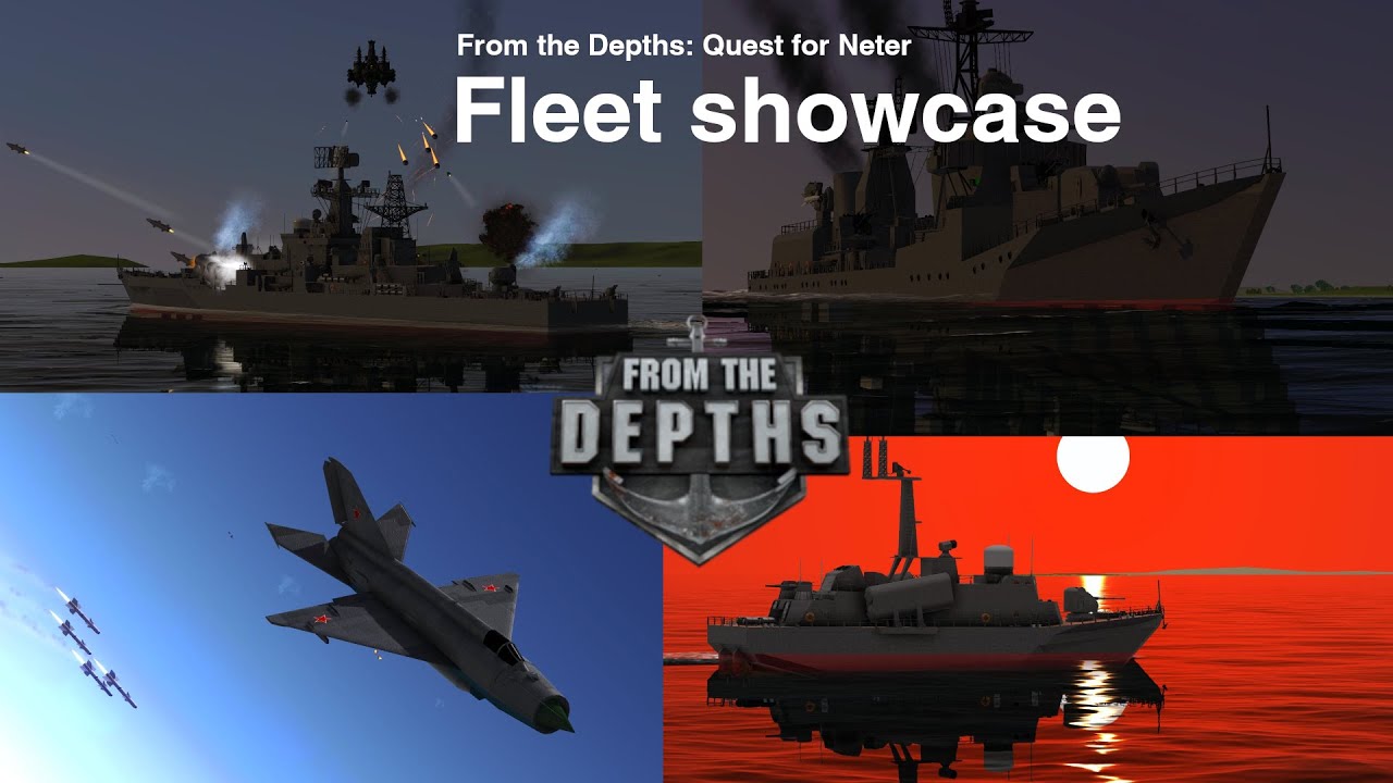From the Depths Fleet Showcase - part 1