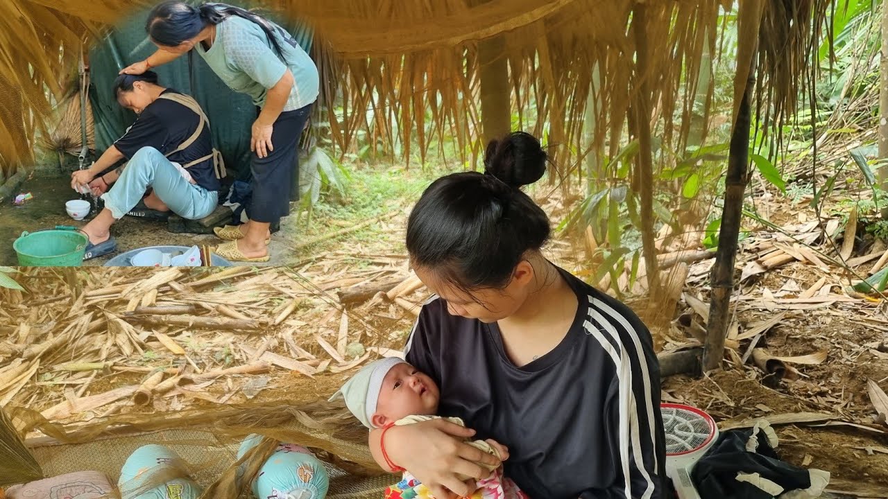 mother-in-law kicked her out, so mother and daughter moved back to the abandoned house at @TEENMOM.2