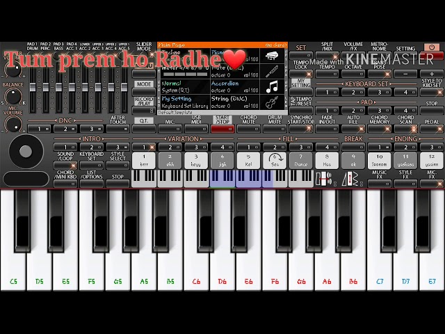 Tum prem ho on piano from radhakrishn #starbharat#radhakrishn#trending