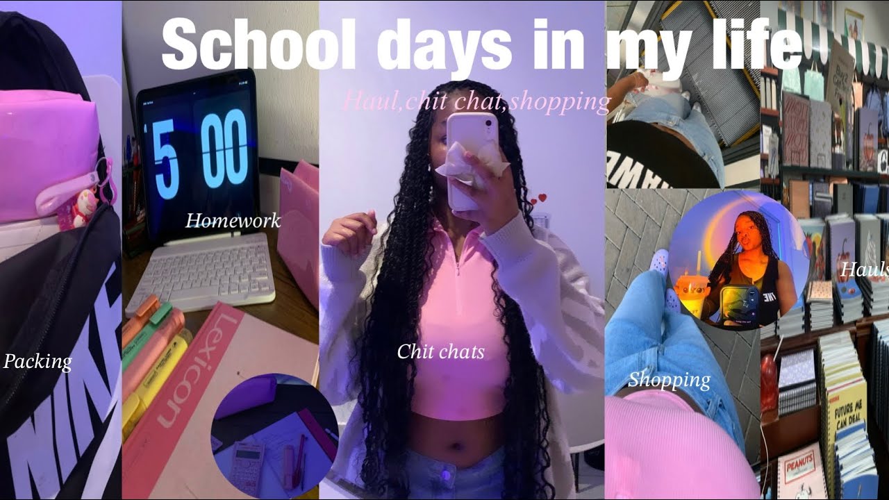 School days in my life: VLOG|shopping|hauls|lunch|self care[South African YouTuber]