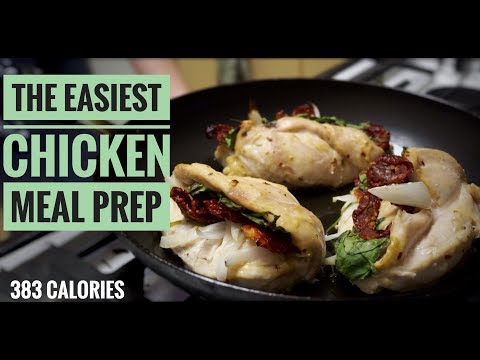 The Best Stuffed Chicken Recipe | Meal Prep